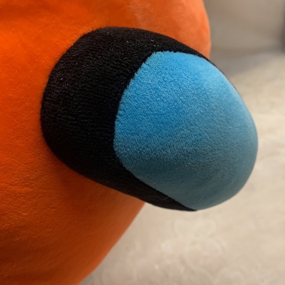 Two Among Us plush 10" orange 8" blue hanging plillow - Picture 8 of 8